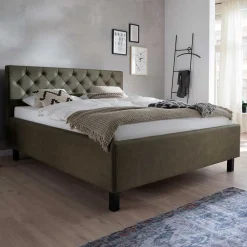 Wohnen Jugendbetten*Bettkasten Stoffbett in 160 oder 180 Breite - Giolia