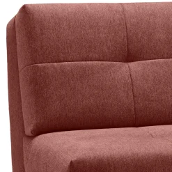 Wohnen Bettsofa ohne Armlehnen in Rot Stoff - Coana