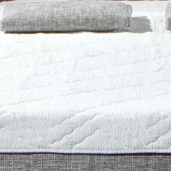 Wohnen Bettsofa zum Ausklappen in hellem Silbergrau - Tropez