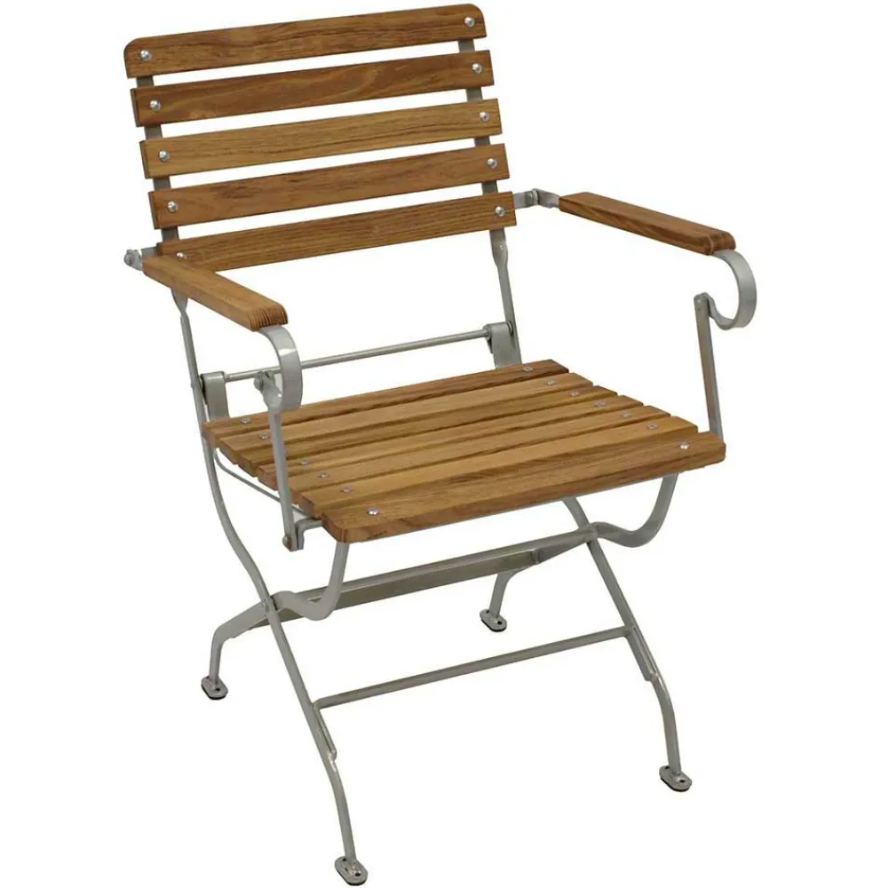 Wohnen Biergarten Stuhl mit Armlehnen - Jelka