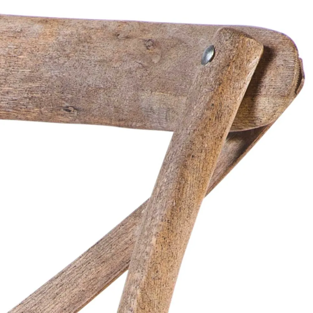 Wohnen Bistro Landhaus Stuhl aus Eiche Grey Wash - Rosalino