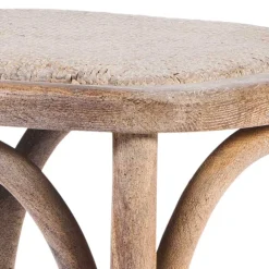 Wohnen Bistro Landhaus Stuhl aus Eiche Grey Wash - Rosalino