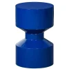 Wohnen Designermöbel*Blauer Beistelltisch im Hantel Design - Glorious