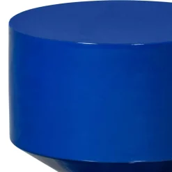 Wohnen Designermöbel*Blauer Beistelltisch im Hantel Design - Glorious