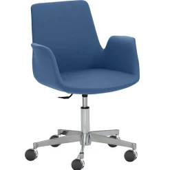 Wohnen Blauer Bürostuhl mit Armlehnen - Brisbane