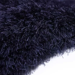 Wohnen Blauer Teppich mit 8 cm Hochflor - Vynna