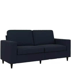 Wohnen Blaues Retrosofa 190 cm breit - Camiri