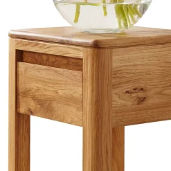 Wohnen Blumensäule aus Wildeiche Massivholz - Uvinessa