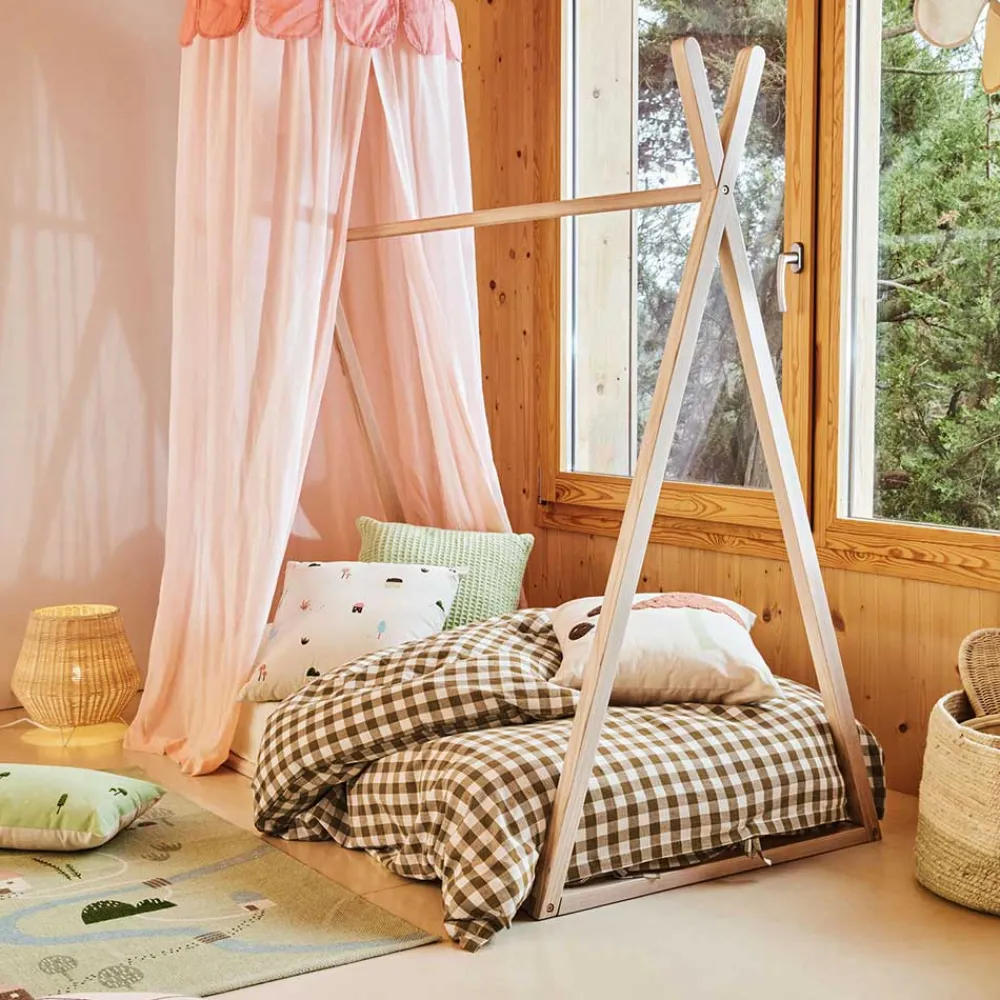 Wohnen Babybetten*Bodenbett Zeltbett für Kinder 70x140 cm - Rapidi