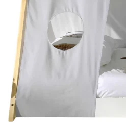 Kinder Wohnen Bodentiefes Bett für Kinder in Zeltoptik - Nitrino