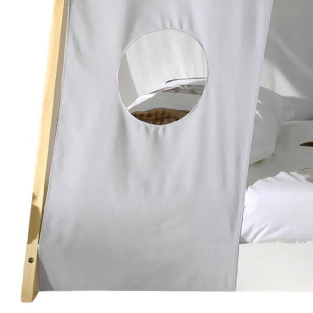 Kinder Wohnen Bodentiefes Bett für Kinder in Zeltoptik - Nitrino