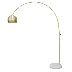 Wohnen Bogenlampe in Messing Metall - Lotivera