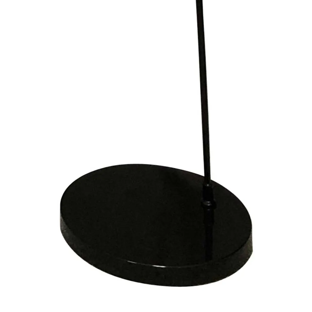 Wohnen Bogenlampe in Schwarz & Gold - Tamya