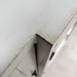 Wohnen Vintage Möbel*Boho Türen-Kommode in Antikweiß - Anice