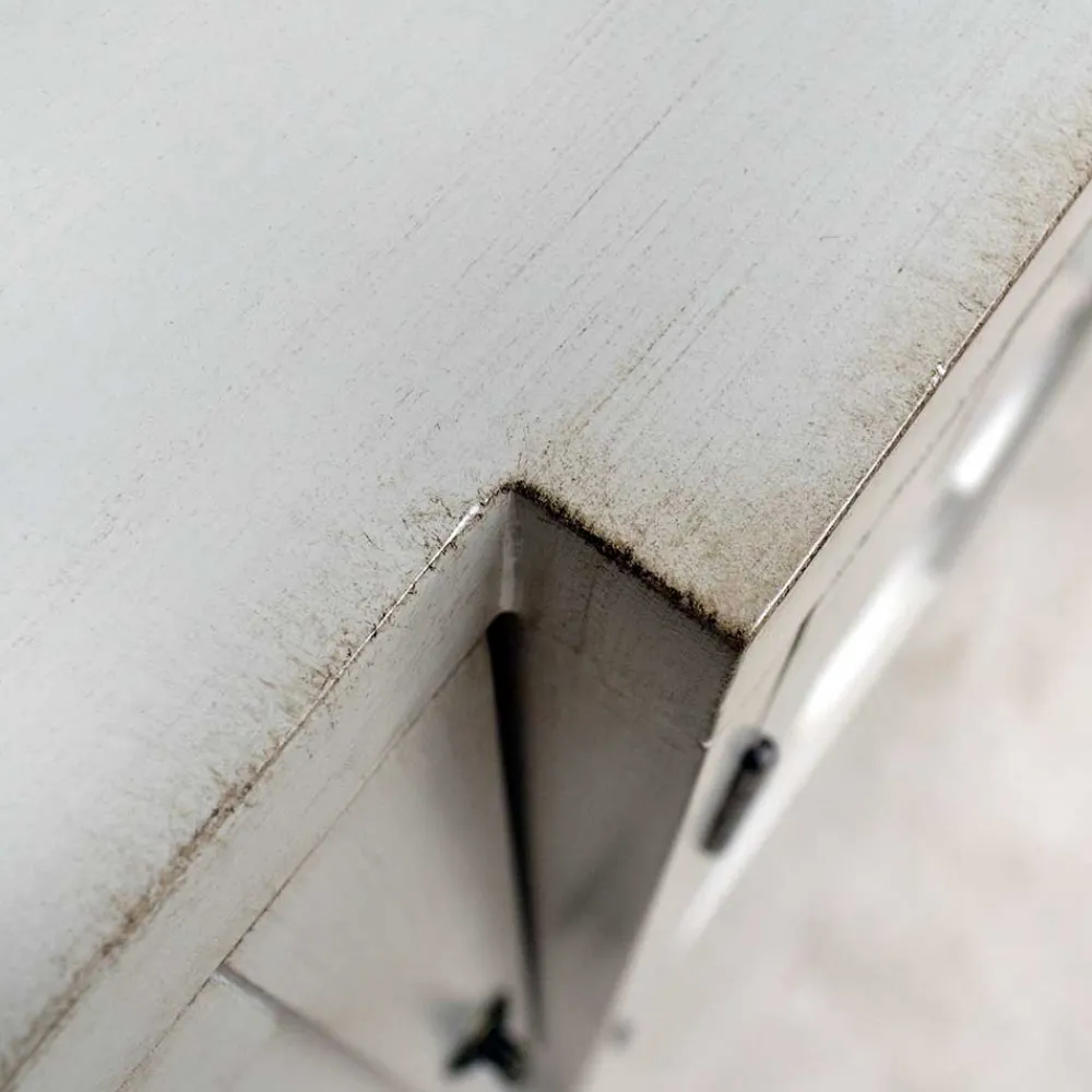 Wohnen Vintage Möbel*Boho Türen-Kommode in Antikweiß - Anice