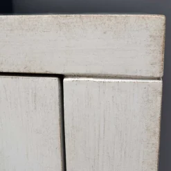 Wohnen Vintage Möbel*Boho Türen-Kommode in Antikweiß - Anice