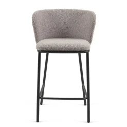 Wohnen Sessel & Hocker|Barhocker*Boucle Barstühle mit 65 cm Sitzhöhe - Lucaz (2er Set)