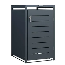 Wohnen Mülltonnenbox*Box für eine Mülltonne aus Stahl - Vadoz
