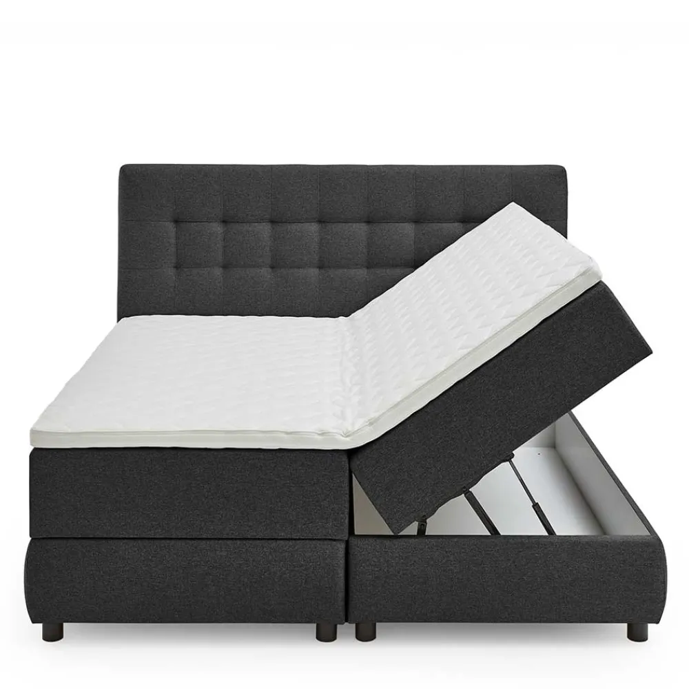 Wohnen Box Stauraumbett mit Topper - Lavasa