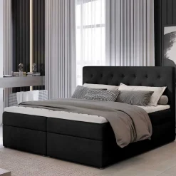 Wohnen Boxbett inklusive Matratzen und Topper - Tacarigua