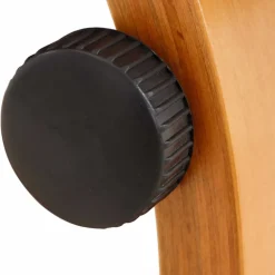 Wohnen Braune Möbel*Brauner Designsessel & Hocker im Set - Amsterdam (zweiteilig)