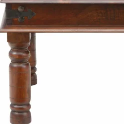 Wohnen Brauner Kolonialstil Couchtisch 60x60 oder 120x75 - Meho