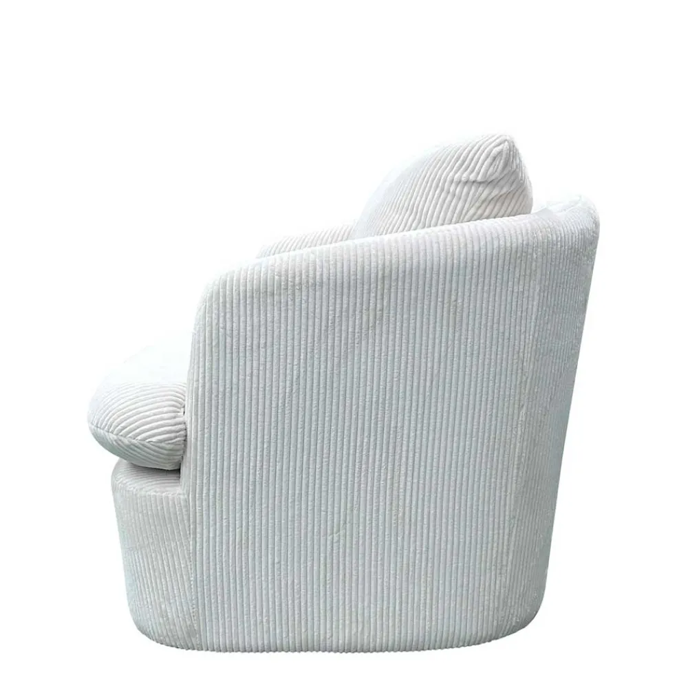 Wohnen Sessel & Hocker|Sessel*Breitcord Sessel in Offwhite - Fenturam