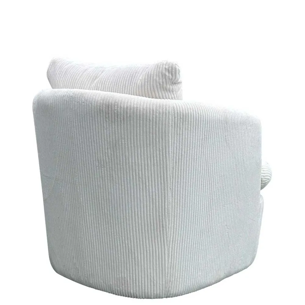 Wohnen Sessel & Hocker|Sessel*Breitcord Sessel in Offwhite - Fenturam