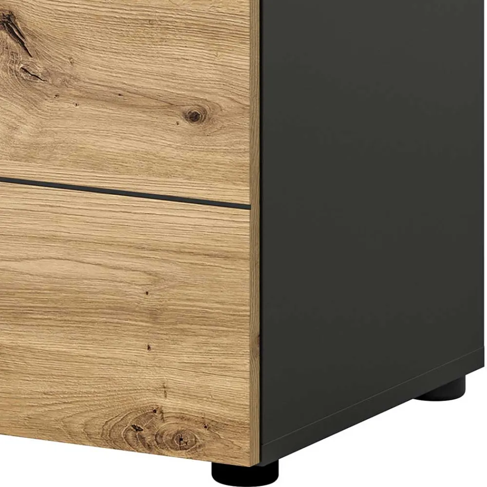 Wohnen Flurkommoden*Breite Flurkommode mit zwei Schubladen - Norja