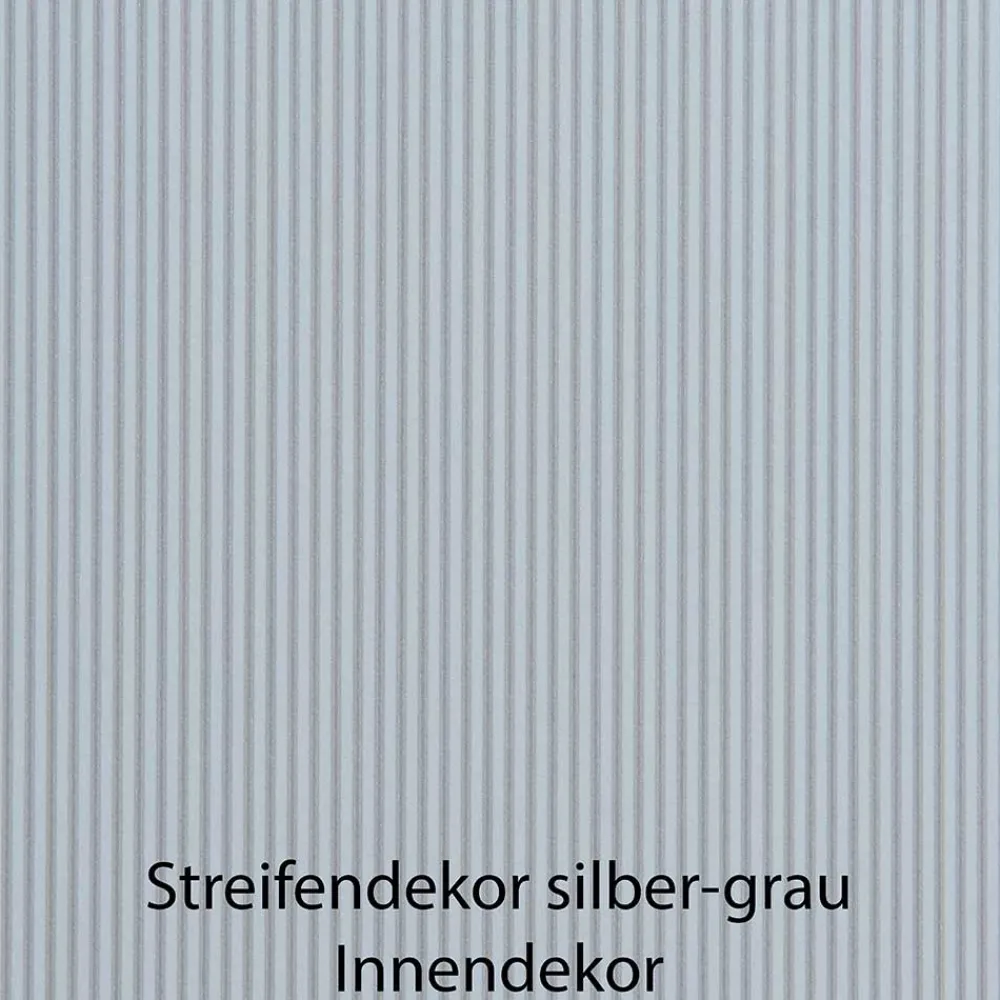 Wohnen Küchenschränke|Sideboards*Breite Kommode in Hellgrau mit Glasfront - Nucina