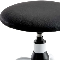 Wohnen Bürostühle*Büro Arbeitshocker in Schwarz Weiß - Loho