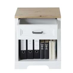 Wohnen Büro Rollcontainer mit Fach für Ordner - Mehady