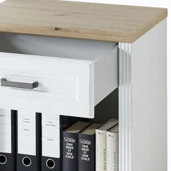 Wohnen Büro Rollcontainer mit Fach für Ordner - Mehady