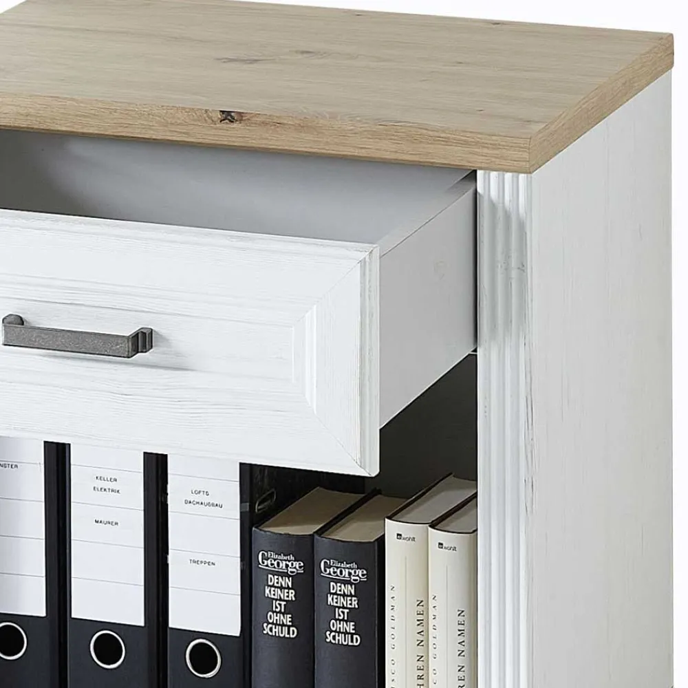 Wohnen Büro Rollcontainer mit Fach für Ordner - Mehady