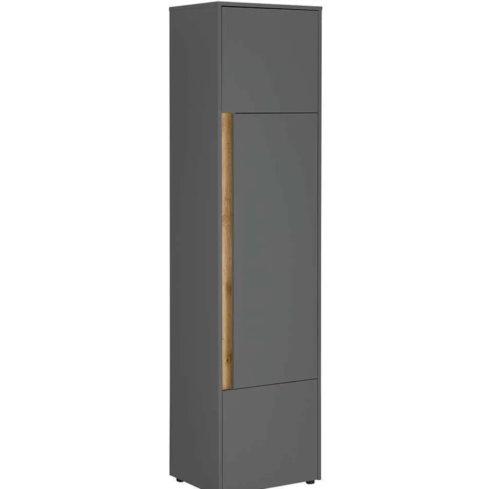 Wohnen Büro Schrank- und Regalwand Set - Ahilav (fünfteilig)