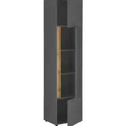 Wohnen Büro Schrank- und Regalwand Set - Ahilav (fünfteilig)