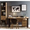 Wohnen Home Office Möbel|Büro Komplett*Büro Schreibtisch & Regal Set - Zustic (dreiteilig)