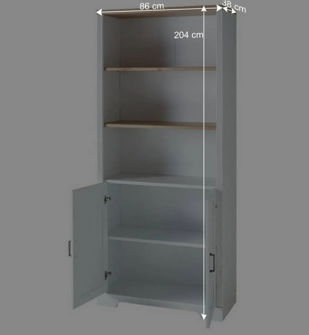 Wohnen Büro Schränke Set - Landhaus - Mehady (dreiteilig)