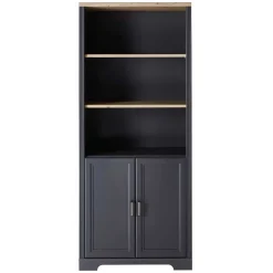 Wohnen Home Office Möbel|Büro Komplett*Büro Wohnwand im Landhaus Stil - Joe (dreiteilig)