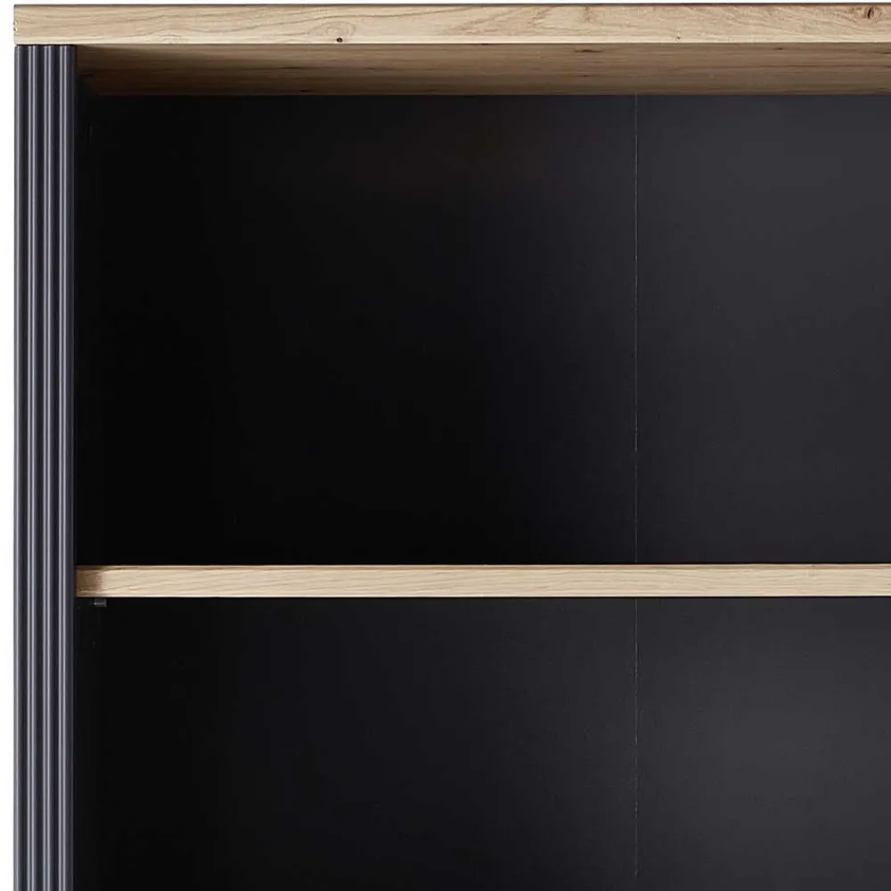 Wohnen Home Office Möbel|Büro Komplett*Büro Wohnwand im Landhaus Stil - Joe (dreiteilig)