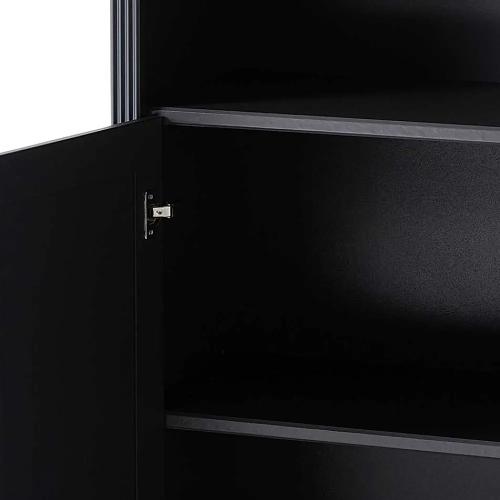 Wohnen Home Office Möbel|Büro Komplett*Büro Wohnwand im Landhaus Stil - Joe (dreiteilig)