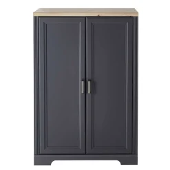 Wohnen Home Office Möbel|Büro Komplett*Büro Wohnwand im Landhaus Stil - Joe (dreiteilig)