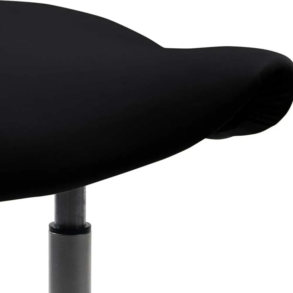 Wohnen Bürohocker mit Sattelsitz & Tellerfuß - Kagano