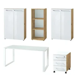 Wohnen Büromöbel Ausstattung Kombi - Laszlo (fünfteilig)