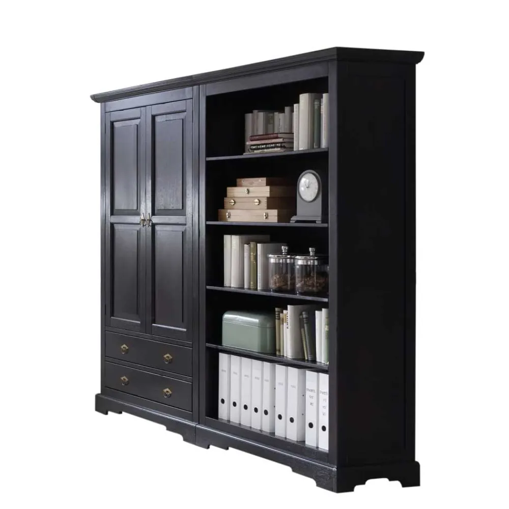 Wohnen Büromöbel Set Islando im Kolonialstil (zweiteilig)