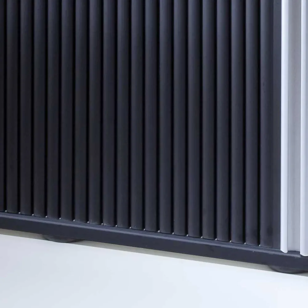 Wohnen Büroschränke*Büroschrank Ilatada in Schwarz