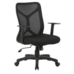 Wohnen Bürostuhl mit hoher Lehne und Lendenwirbelstütze - Annet