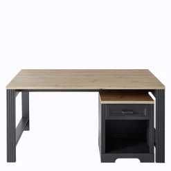 Wohnen Bürotische*Bürotisch & Rollcontainer Kombi - Joe (zweiteilig)