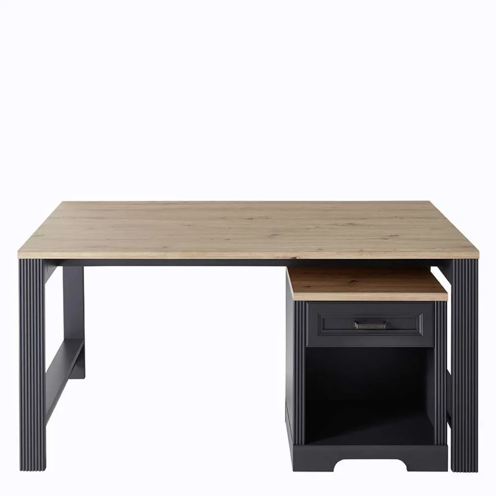 Wohnen Bürotische*Bürotisch & Rollcontainer Kombi - Joe (zweiteilig)