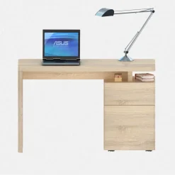 Kinder Wohnen Bürotisch Lilina in Eiche Sonoma